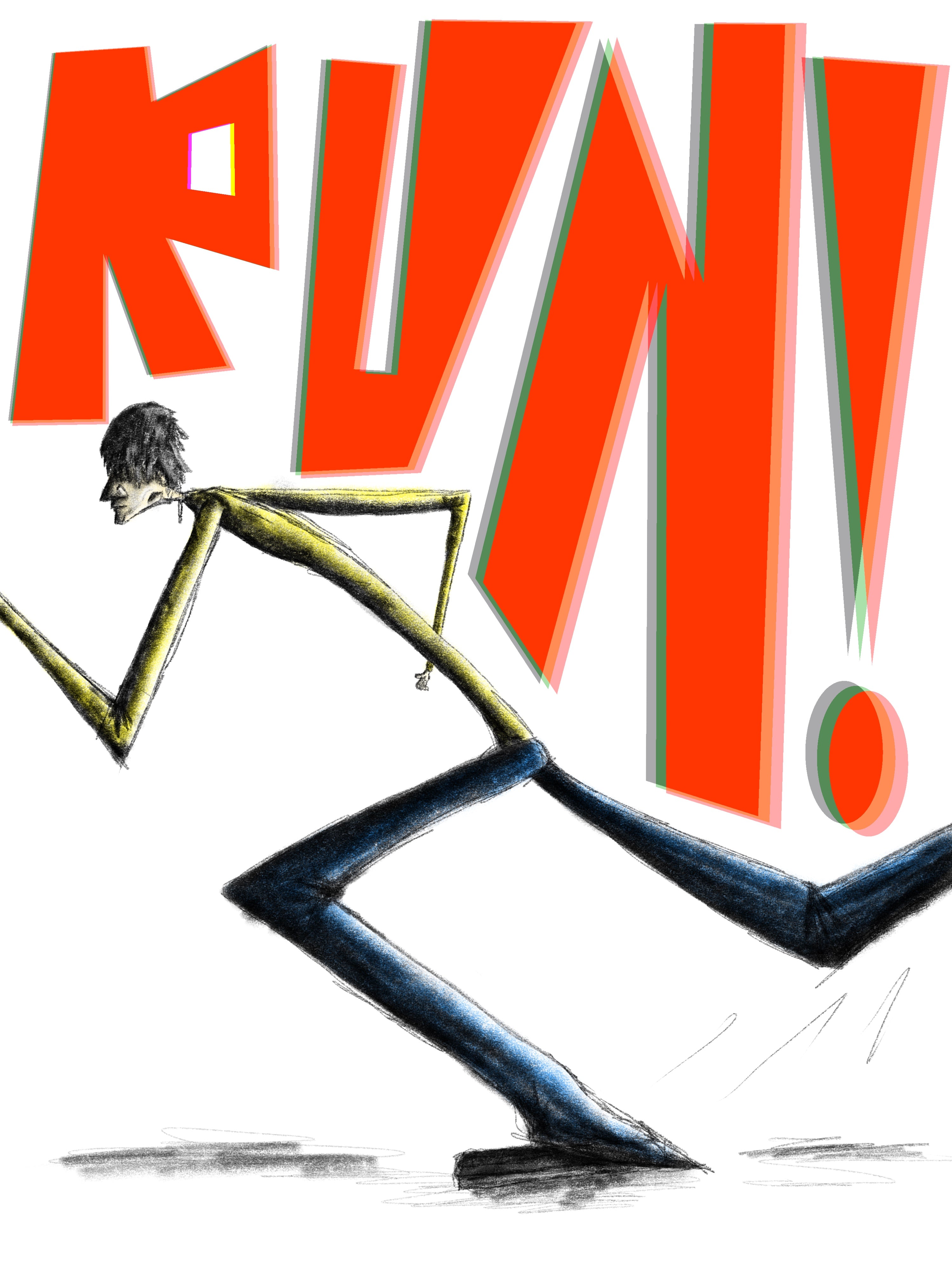 “RUN”